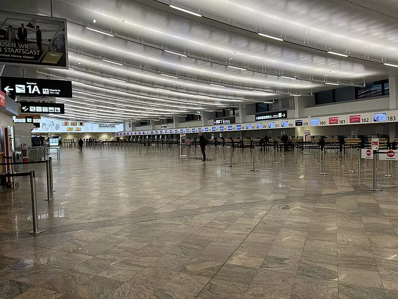 ankunft flughafen wien