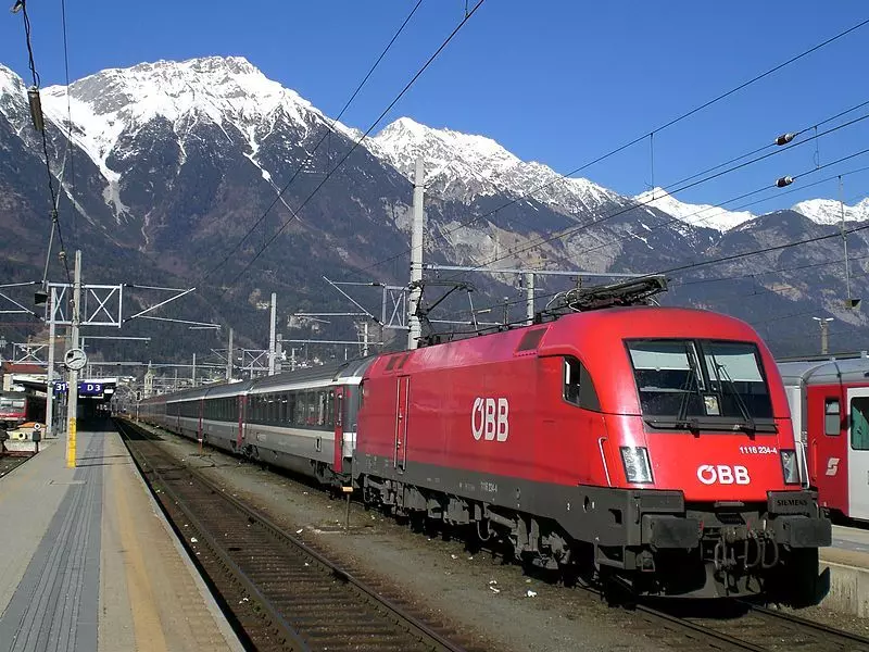 innsbruck trein